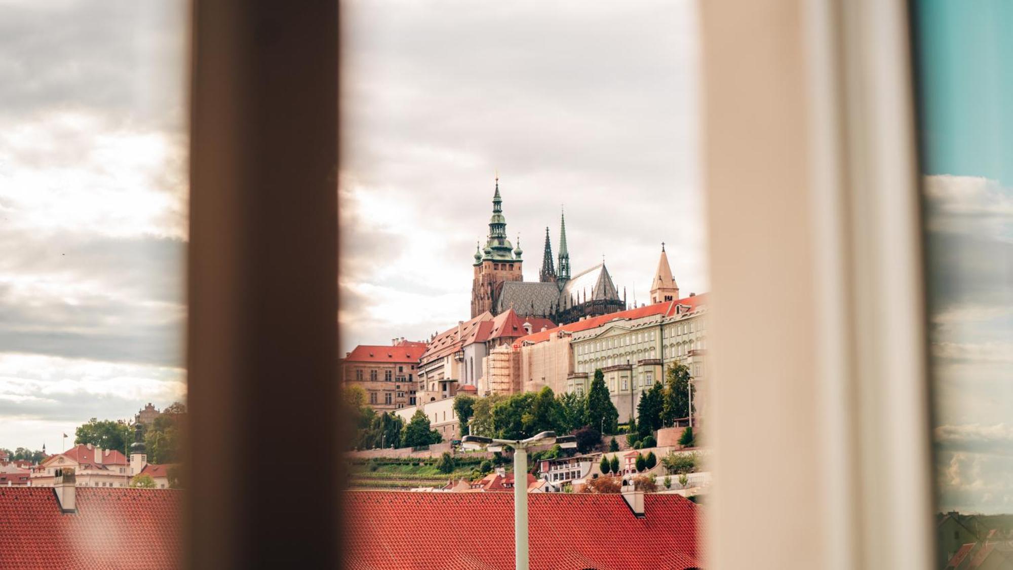 Hotel Klarov Prag Exterior foto